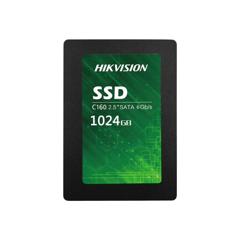 海康威视 C160N 256/512G固态硬盘SSD台式电脑笔记本游戏SATA高速2.5英寸3D闪存 SATA 2.5英寸 C160 1024GB