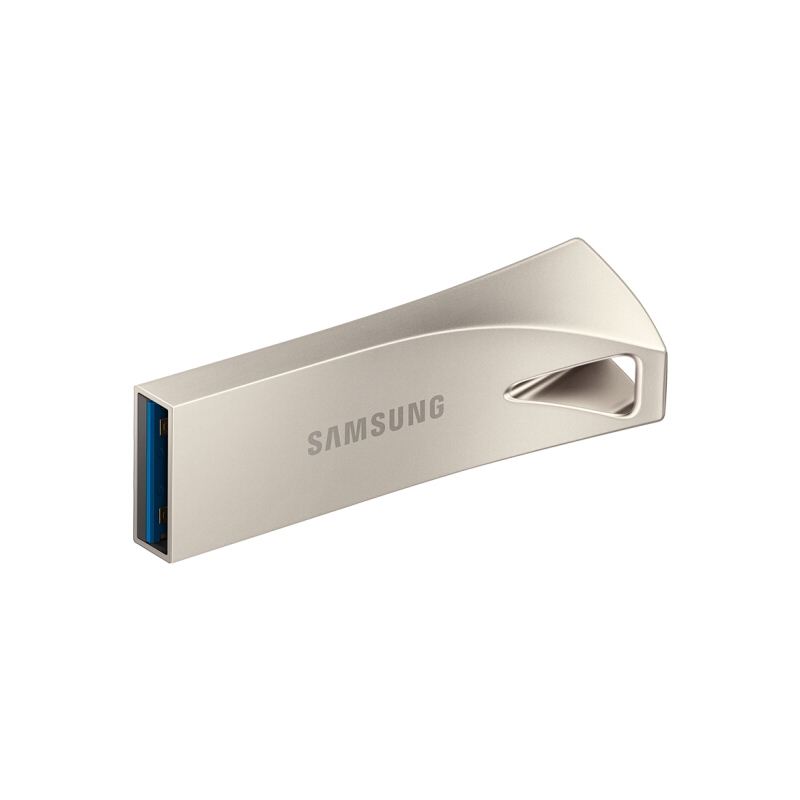 三星（SAMSUNG）128GB USB3.1 U盘 BAR升级版+ 香槟银 读速300MB/s 高速便携（Gen 1）（新老包装随机发货）